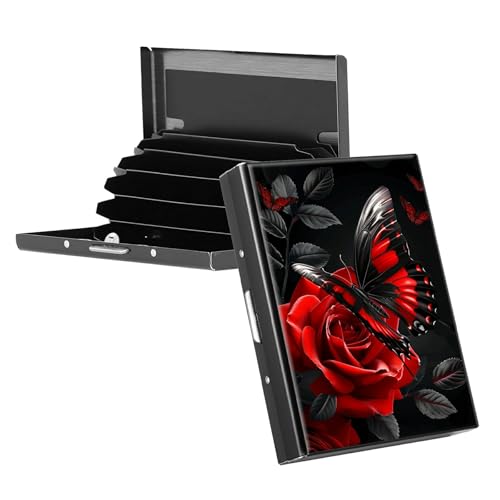 RWUTYTIUL Visitenkartenhalter aus Metall für Damen und Herren, Aluminium, RFID-Kartenhalter, rechteckig, Kreditkartenetui für Kreditkarten, Ausweise, Reisebrieftasche, Zubehör, amerikanische Flagge RWUTYTIUL Visitenkartenhalter aus Metall für Damen und Herren, Aluminium, RFID-Kartenhalter, rechteckig, Kreditkartenetui für Kreditkarten, Ausweise, Reisebrieftasche, Zubehör, amerikanische Flagge von RWUTYTIUL