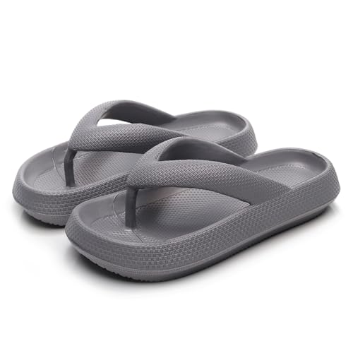 RXLLDOLY Flip Flops Badelatschen Damen Badeschlappen Zehentrenner, Badeschuhe Damen Hausschuhe Damen Herren, Schlappen Wolken Sandalen Badeschlappen Strandschuhe von RXLLDOLY