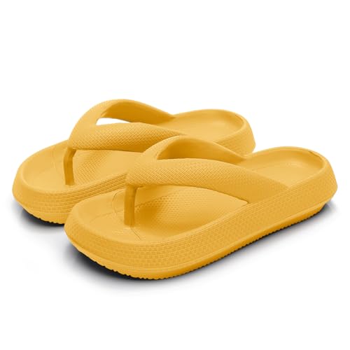 RXLLDOLY Flip Flops Badelatschen Damen Badeschlappen Zehentrenner, Badeschuhe Damen Hausschuhe Damen Herren, Schlappen Wolken Sandalen Badeschlappen Strandschuhe von RXLLDOLY