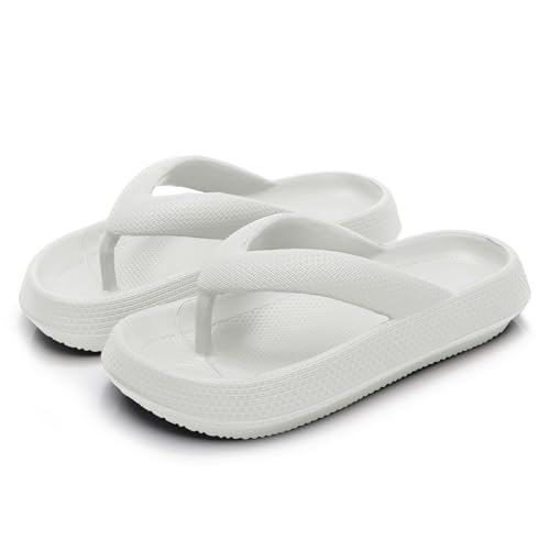 RXLLDOLY Flip Flops Badelatschen Damen Badeschlappen Zehentrenner, Badeschuhe Damen Hausschuhe Damen Herren, Schlappen Wolken Sandalen Badeschlappen Strandschuhe von RXLLDOLY