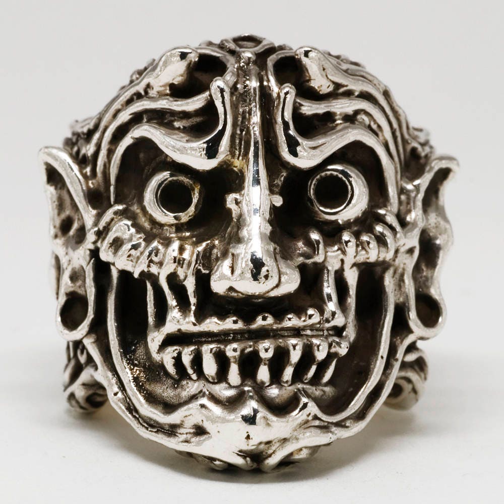Totenkopf Ring Aus Edelstahl von RXVrings