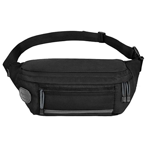 Ryaco Bauchtasche Gürteltasche für Damen und Herren Hüfttasche Stylisch Outdoor Groß Hip Bag Handytasche Sport Wasserdicht Laufgürtel Umhängetasche Geldgürtel für Camping Wandern Hundetraining von Ryaco