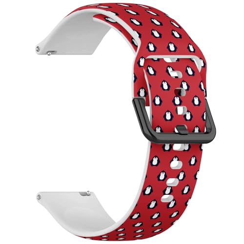RYANUKA 18 mm weiches Silikon-Sportuhrband mit Schnellverschluss (niedliche Kinder, Mädchen, Jungen) Ersatz-Smartwatch-Armband von RYANUKA