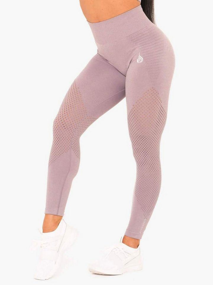 RYDERWEAR Leggings GEO SEAMLESS HIGH WAISTED Purple von RYDERWEAR