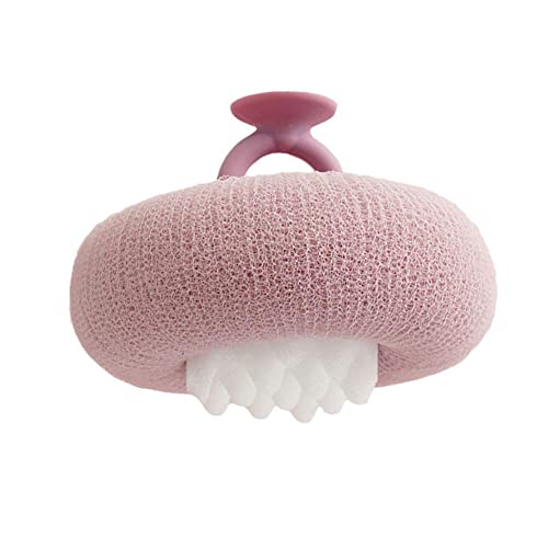 Badetuch Scrub Bad Massage Badeball mit Saugnapf Bürste Handtuch Schwamm Bad Rücken Schlamm Bürste Wipe Bath G6W7 Bad Rub von RYGRZJ