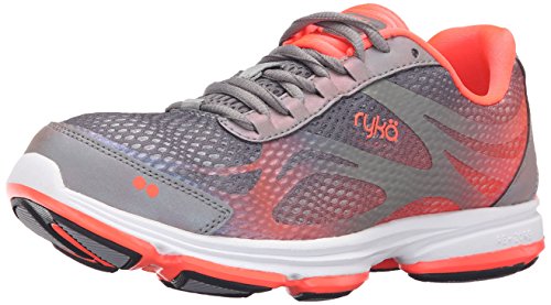 Ryka Damen Devo Plus 2 Walking-Schuh, Grau Koralle, 38.5 EU von Ryka