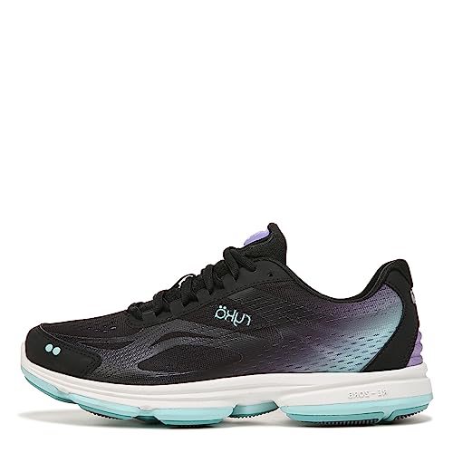 Ryka Damen Devotion Plus 2 Walking-Schuh, schwarz/lila, 39.5 EU von Ryka