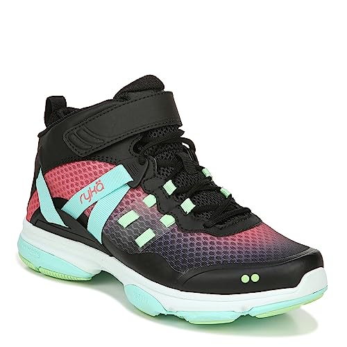 Ryka Damen Devotion Xt Mid Trainingsschuh, Schwarz Multi, 38 EU Weit von Ryka