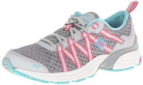 RYKA Damen Hydro Sport Wasserschuh Cross-Training Schuh, Beige (Silver Cloud/Cool Mist Grey/Winter Blue/Pink), 39.5 EU von RYKA