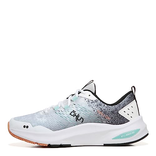 Ryka Damen No Limit Sneaker, Weiß glänzend, 42.5 EU von Ryka