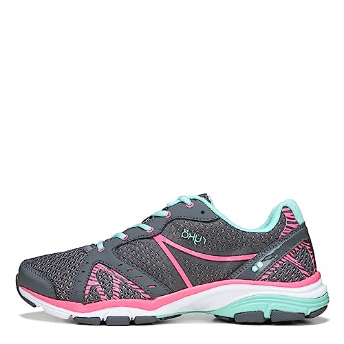 RYKA Damen VIDA RZX Crosstrainer, Iron Grey/Hyper Pink/Yucca Mint, 35.5 EU von RYKA