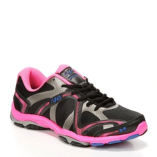 RYKA Womens Influence, Black/Pink, 8.5 D US von RYKA