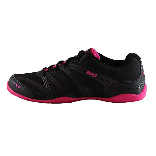 RYKÄ Rhytmic+ Damen Fitness Sport Studio Sneaker Schuhe schwarz/pink Gr 38,5 von RYKÄ