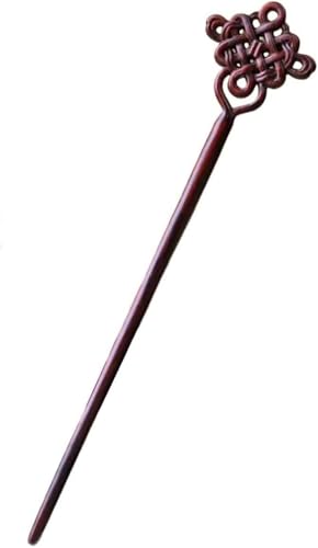 Haarnadel, chinesisches Haar-Accessoire, chinesische Haarstäbe, Haarstäbchen for Frauen, 1 Stück Holz-Haarstäbe for Dutts, Haarstäbchen, einfache, elegante Haarnadeln, chinesische klassische Holzstäbc von RYRYR