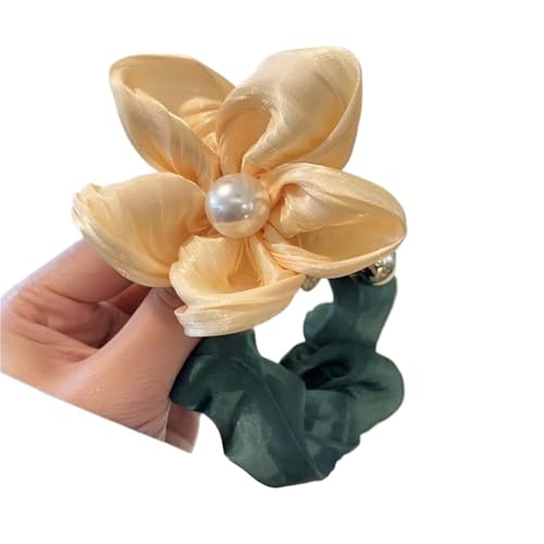 Stirnbänder for Damenhaare, Stirnbänder for erwachsene Frauen, Haarspange 1 Stück Dickdarm-Haarband Haarseil Haarschmuck Dreses Going In Style Vrvogue Dickdarm-Kreis Übergroßer Haarring Haarnadel(Yell von RYRYR