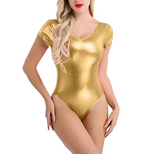 Body Pink Damen 80Er Langarm Miederbody Formend Bauch Corsage Body Grün Damen Glitzer Body Gold Glitzer Roter Body Damen Glitzer Bodybuilder Hose Gestreift Body Suit Blackfull Body Suit Women Sexy 2# von RYTEJFES