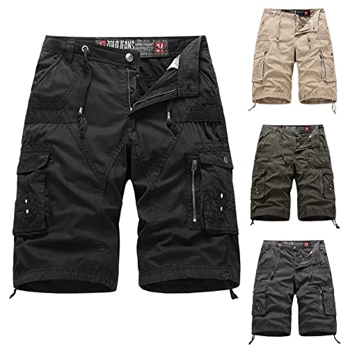 Cargohose Jungen 164 176 152 158 170 146 Schwarz Baggy Slim Fit Grau Beige Weit Khaki Cargo Hosen Männer Cargo Pants Cargo Jeans Shorts Sporthose Jogginghose Cargohosen Bermuda Chino Hose Freizeithose von RYTEJFES