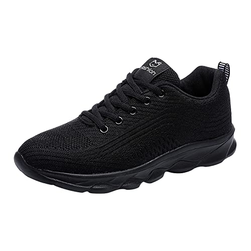 RYTEJFES Badminton Schuhe Plateau Schuhe 70Er Damen Sneaker 36 Mädchen Sneaker Damen Hoch Leuchtende Schuhe Lederschuhe Damen Damenschuhe Schwarz Karneval Schuhe Damen von RYTEJFES