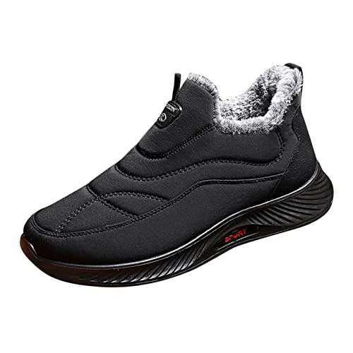 RYTEJFES Bergschuhe Herren, Outdoor Sport Elegant Waterproof Sneakers Stiefelette Angebote Verschleißfeste Ultralight Mode Stiefel Boots Winter Warme Plateau Kurz Sportschuhe Schuhe von RYTEJFES