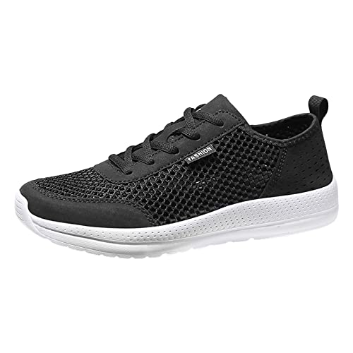 RYTEJFES Braune Schuhe Herren, Sport Bequeme Laufen Walking Laufschuh Turnschuh Damen Outdoor wasserdichte rutschfeste Sportschuhe Trainingsschuhe Leichte Dämpfung Sportlich Gym Sneaker Schuhe von RYTEJFES