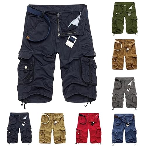 RYTEJFES Cargohose Herren Baggy Y2K Schwarz Weiß Jeans Grau Beige Xs Camouflage Cargo Hosen Männer Cargo Pants Jeans Shorts Sporthose Jogginghose Freizeithose Cargohosen Bermuda Chino Cargo von RYTEJFES