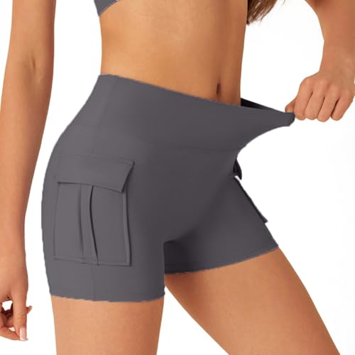 Gym Shorts Damen Kurze Sporthose Sportkleidung Frauen Scrunch Pole Dance Hose Kurz Sportleggings Activewear Für Sommer Butt Leggings Short Radlerhose Hosen Sportshorts Sport Stunny Gymshorts von RYTEJFES
