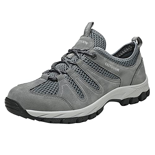 RYTEJFES Hallenschuhe Männer, wasserdichte Outdoor rutschfeste Leichte Turnschuh Schuhe Walking Bequeme Sport Dämpfung Laufschuh Sneaker Gym Laufen Sportlich Herbst Sportschuhe Fitnessschuhe 1# von RYTEJFES