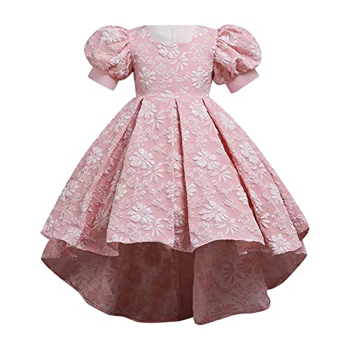 RYTEJFES Mädchen Kleid Kleider Kleidung 98 Festlich Sommer Kurzarm Blau Hochzeit 122 104 146 134 98 140 152 Langarm Für Blumen Festliches Baby Sommerblumen Babykleidung Prinzessin Kostüm Kleid 110 von RYTEJFES