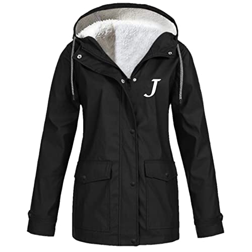 RYTEJFES Regenjacke Mädchen 164 Wasserdicht Schwarz Sport 158/164 Regenmantel Übergangsjacke Wind Jacke Softshelljacke Outdoorjacke Windbreaker Regenjacke Regenponcho Windjacke & von RYTEJFES