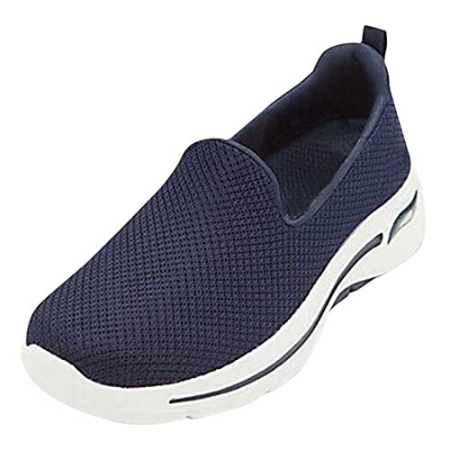 RYTEJFES Sneaker Damen 39 Bunt Damen Sneaker Weiss Plateau Schuhe Damen Sneaker Blau Damen Schuhe Frühling/Sommer 2023 Wanderschuhe Damen Leicht Atmungsaktiv Turnschuhe Damen Größe 42 Slip On Schuhe von RYTEJFES