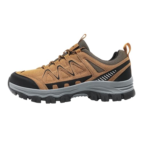 RYTEJFES Wanderschuhe Herren Trekkingschuhe Outdoorschuhe Wasserfeste Schuhe Sommer Freizeitschuhe Wanderstiefel Wasserdicht Trailrunning Männer Winterschuhe 43 Leichte Trekking Bergschuhe von RYTEJFES