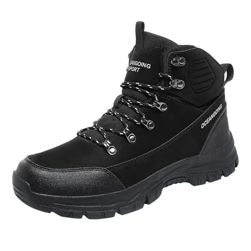 RYTEJFES Wanderschuhe Herren Trekkingschuhe Schuhe Für Wanderstiefel Angelschuhe Wanderschuh Schwarz Trekking Wasserdicht Freizeitschuhe Leicht Walking Outdoor Kletterschuhe Bergschuhe RYTEJFES Wanderschuhe Herren Trekkingschuhe Schuhe Für Wanderstiefel Angelschuhe Wanderschuh Schwarz Trekking Wasserdicht Freizeitschuhe Leicht Walking Outdoor Kletterschuhe Bergschuhe von RYTEJFES