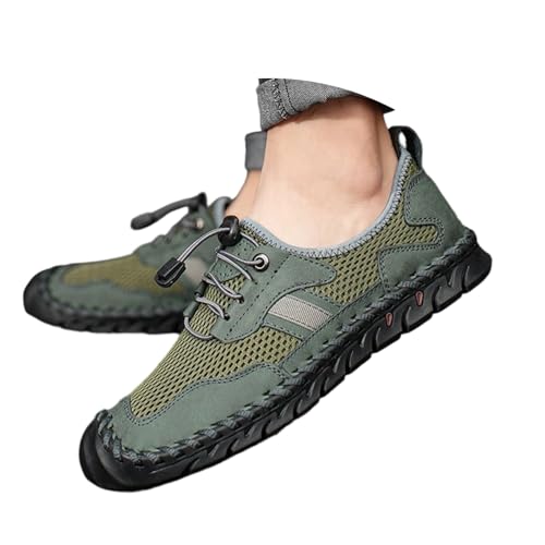 RYTEJFES Wanderschuhe Herren Trekkingschuhe Schuhe Wasserdicht Kletterschuhe Treking-Wanderschuhe Atmungsaktive Trekking Im Freien Sneaker Schwarz 43 wasserdichte Tracking Treckingschuhe von RYTEJFES