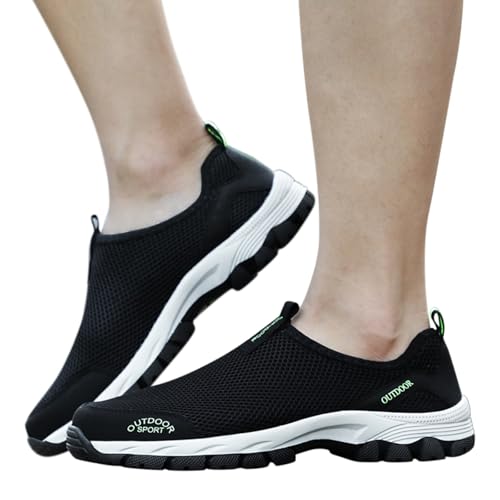 RYTEJFES Wanderschuhe Herren Trekkingschuhe Schwarze Schuhe Ortho Trekking Leicht Leichte wasserdichte Kletterschuhe 43 Wanderhalbschuhe Angelschuhe Wasserdicht Für Freizeitschuhe Wanderschuh von RYTEJFES