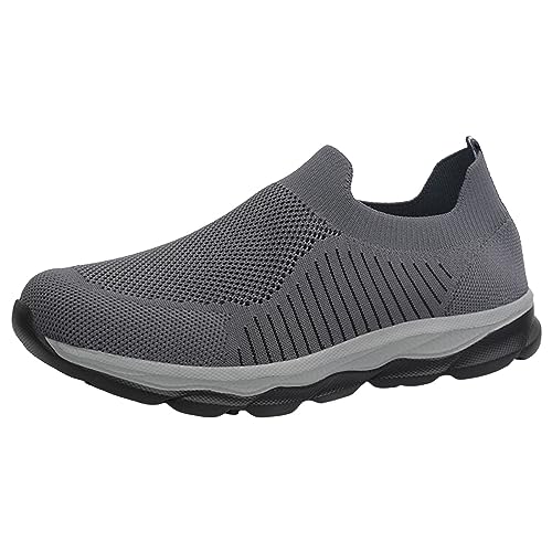RYTEJFES Wanderschuhe Herren Trekkingschuhe Schwarze Schuhe Wasserfeste wasserdichte Laufschuhe Walkingschuhe Sommer Leicht Orthopädische Wanderschuh Wasserdicht Outdoorschuhe Tracking Bergschuhe von RYTEJFES