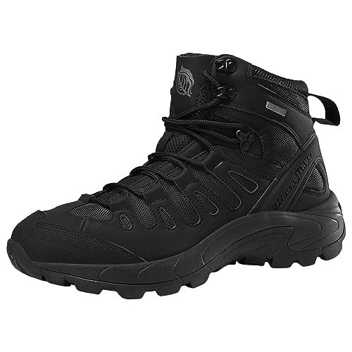 RYTEJFES Wanderschuhe Herren Trekkingschuhe Walking Schuhe Trekking Wanderschuh Walkingschuhe Wasserdicht Zustiegsschuhe Leicht Schwarz Kletterschuhe Outdoor Outdoorschuhe Für Treking-Wanderschuhe RYTEJFES Wanderschuhe Herren Trekkingschuhe Walking Schuhe Trekking Wanderschuh Walkingschuhe Wasserdicht Zustiegsschuhe Leicht Schwarz Kletterschuhe Outdoor Outdoorschuhe Für Treking-Wanderschuhe von RYTEJFES