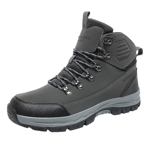 RYTEJFES Wanderschuhe Herren Trekkingschuhe wasserdichte Schuhe Trekking Freizeitschuhe Camping Neueste Im Freien Kletterschuhe Wanderschuh Schwarz Leicht Sommer Bergschuhe Leichte von RYTEJFES