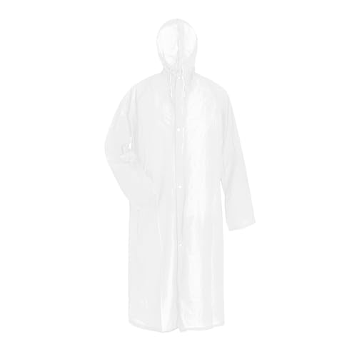 Regenponcho Regen Regenmantel Herren Wasserdicht Rain Coat XL Raincoat Women Regencape Festival Regenschutz Wandern Einmal Fahrrad Regenbekleidung Ultraleichte Regenjacke Poncho Einweg Cape Schwarz von RYTEJFES