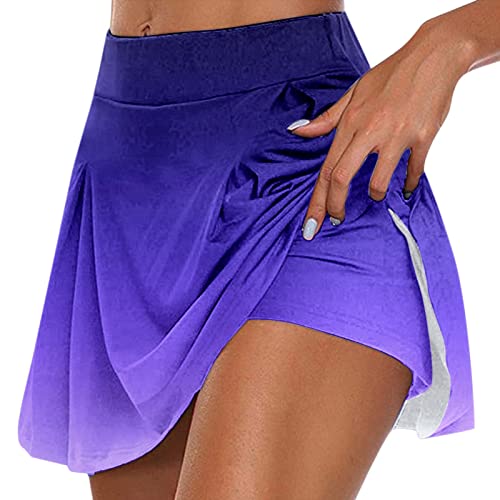 Rock Mit Hose Damen Sommer Kurze Hose Mädchen Weisser Rock Damen Kurz Rock Lang Damen Sommer Fahrrad Rock Damen Fahrradrock Damen Plissee Hose Wickelrock Weißer Rock Kurz Hosenrock Tennisrock von RYTEJFES