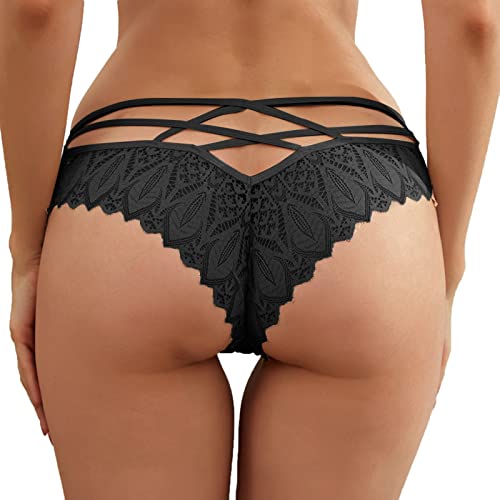 Tangas Damen 1Er Pack Baumwolle Slips Damen 1Er Pack Spitze Dessous Damen Sexy Reizwäsche Tanga Unterhosen Damen 1Er Pack Weiss Baumwolle Dessous Damen Sexy Lingerie Unterwäsche Pantys Hipster Slip von RYTEJFES