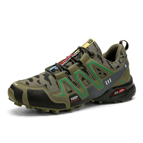 Wanderschuhe Herren Trekkingschuhe Freizeitschuhe Schuhe Walking Shoes Men Winterschuhe Bergschuhe Wasserdicht Trekking Angelschuhe Wanderhalbschuhe Outdoor Wanderschuh Sommer Treckingschuhe von RYTEJFES