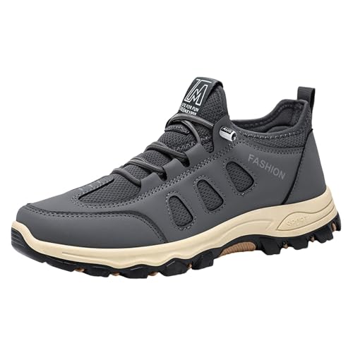Wanderschuhe Herren Trekkingschuhe Leichte Walking Schuhe Wasserdicht Angelschuhe Wasserdichte Sommer Trailrunning Männer Tracking Bergschuhe Wanderstiefel Kletterschuhe Mountainbike Wanderschuh von RYTEJFES