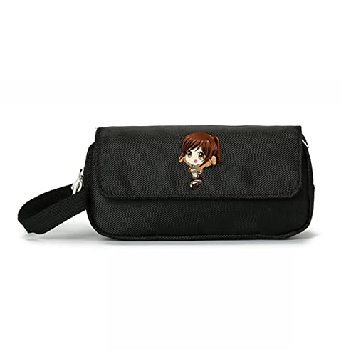 RYTHMIX Attack On Ti-tan Anime Pencil Case, Boys Double Layer Pen Case Bag, Pencil Storage Bag for Primary and Secondary School Students-22.5 * 5.5 * 10.5cm||Multicolor 6 von RYTHMIX