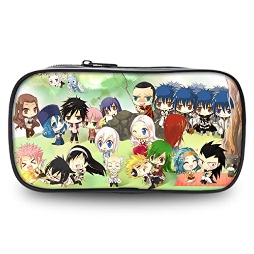 RYTHMIX FAI-ry TA-il Pencil Pouch, Portable Anime Pencil Bags, Pen Box Pen Pouch Stationery Organizer for Student Teen-21 * 10 * 5cm||Multicolor 12 von RYTHMIX