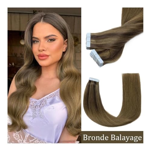 Haarverlängerungen, Glattes Haarband in Echthaarverlängerungen, unsichtbarer Hautschusskleber, 14–24 Zoll, 100% echte Perücken for Frauen Tape-In-Haarverlängerungen Echthaar(Bronde Balayage,24 inch) Haarverlängerungen, Glattes Haarband in Echthaarverlängerungen, unsichtbarer Hautschusskleber, 14–24 Zoll, 100% echte Perücken for Frauen Tape-In-Haarverlängerungen Echthaar(Bronde Balayage,24 inch) von RYUQW3RE
