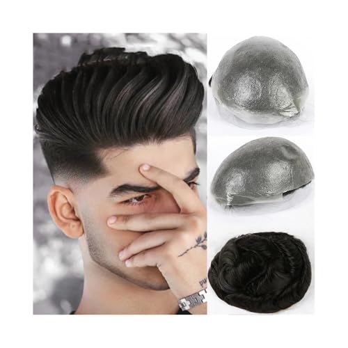 Männer Bun Perücke Menschliches Haar Transparent Toupet Männer Volle Dünne Haut Haarteile Indischer Haaransatz Mann Perücke Haar System for Männliche Perücke Perücke für Männer(Lightest Brown,8x10) Männer Bun Perücke Menschliches Haar Transparent Toupet Männer Volle Dünne Haut Haarteile Indischer Haaransatz Mann Perücke Haar System for Männliche Perücke Perücke für Männer(Lightest Brown,8x10) von RYUQW3RE