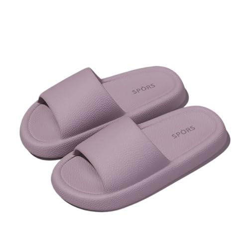 RYUQW3RE Sandalen, Atmungsaktive EVA-Badeschuhe for Zuhause und Badezimmer Hausschuhe(Purple,40 EU) von RYUQW3RE
