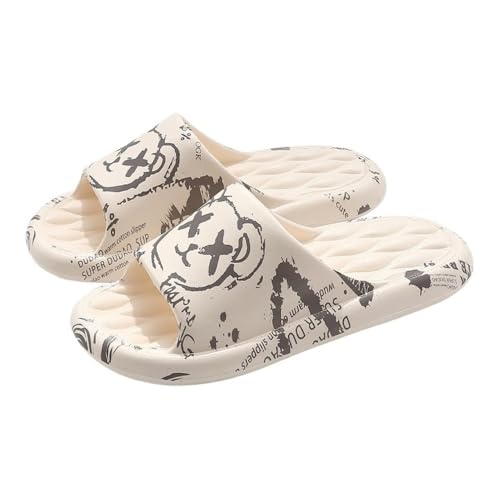 RYUQW3RE Sandalen, Atmungsaktive Sommer-Hausschuhe for Damen – Leichte Badelatschen for den Innenbereich Hausschuhe(48 EU) von RYUQW3RE