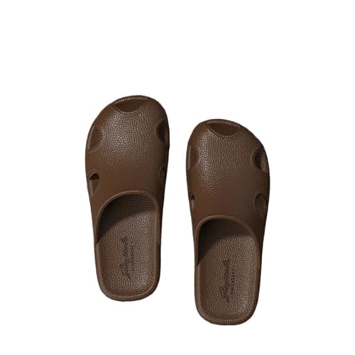 RYUQW3RE Sandalen, Baotou Soft Sole Oberbekleidung Home Indoor Sandale Hausschuhe Hausschuhe(Dark Brown,42 EU) von RYUQW3RE