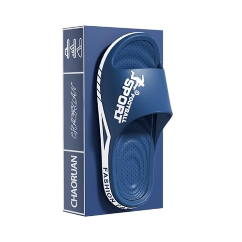 RYUQW3RE Sandalen, Damen-Sandalen aus EVA for den Sommer – leichte Hausschuhe mit dicker Sohle Hausschuhe(Blue,38 EU) von RYUQW3RE